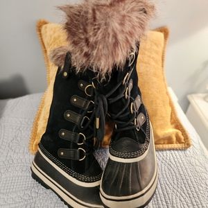 Sorel Joan of arc boots black